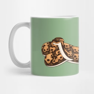 Normal Ball Python Digital Illustration Mug